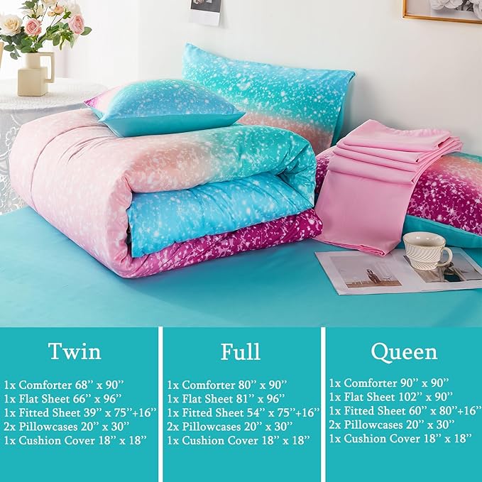 Comforter Set - Queen - 6 Piece