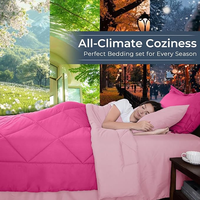 Comforter Set - Queen - 7 Piece