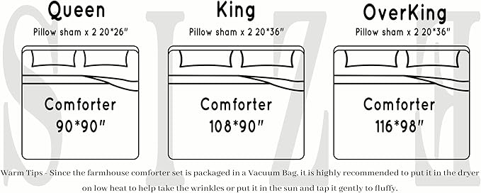 Comforter Set - Queen - 3 Piece