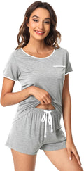 Women's Bamboo Cooling Pajama Set - Short Sleeve - 2 Piece
