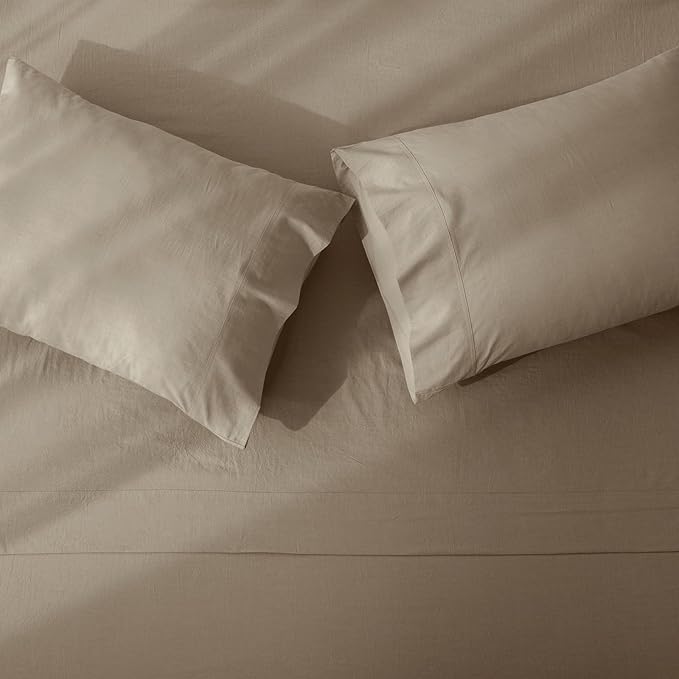 Linen Bed Sheet Set - Twin - 3 Piece