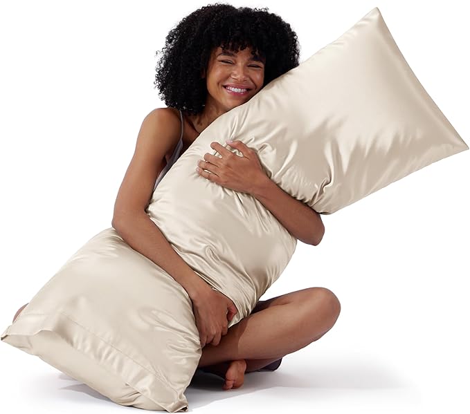 Satin Cooling Pillowcase - 20 x 54 in