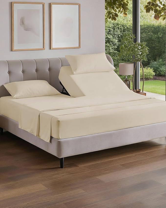 Cooling Bed Sheet Set - King - 4 Piece