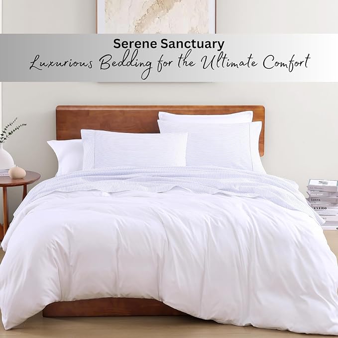Linen Bed Sheet Set - California King - 4 Piece