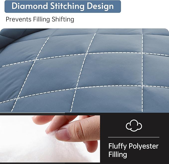 Comforter Set - King - 7 Piece
