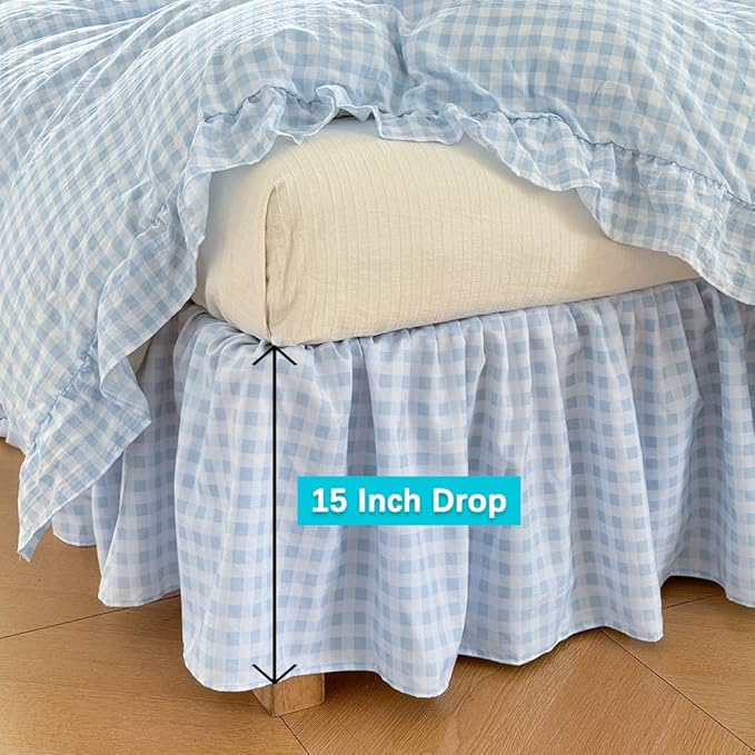 Bed Skirt - King - 15 in Drop
