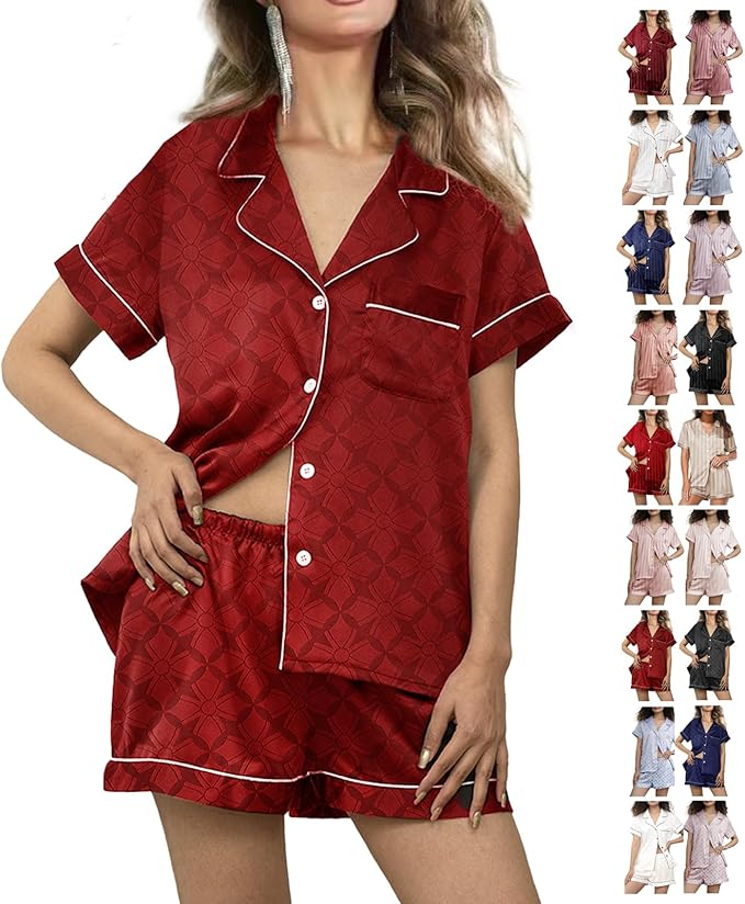 Satin Pajama Set