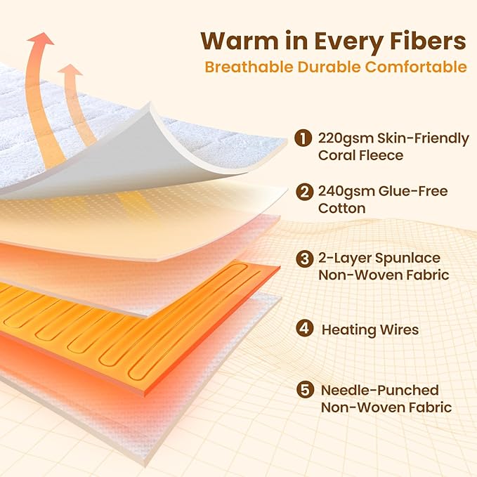 Heated Mattress Pad - King