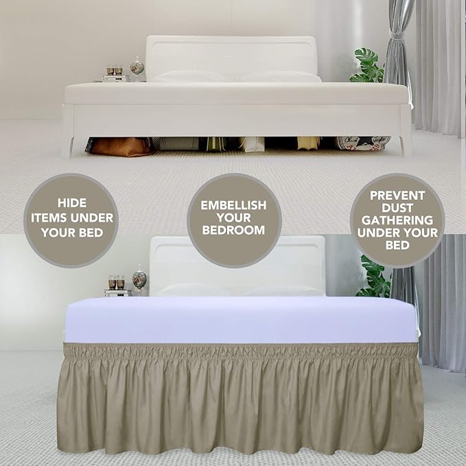 Bed Skirt - King - 22 in Drop