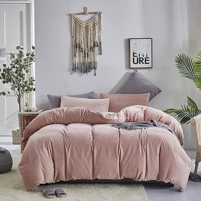 Flannel Comforter Set - King - 3 Piece