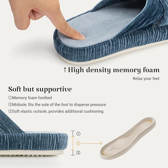Women's Memory Foam Slippers