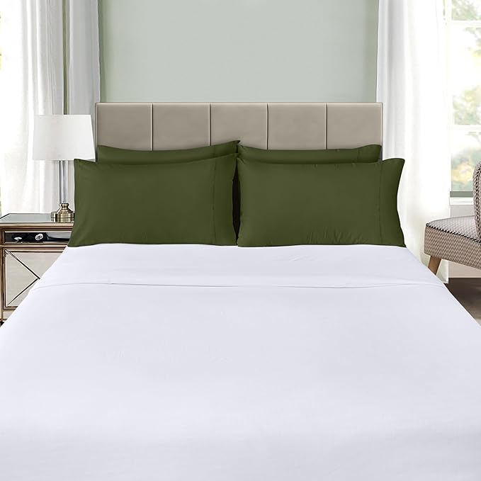 Microfiber Pillowcase Set - Queen - 20 x 30 in - 4 Pack