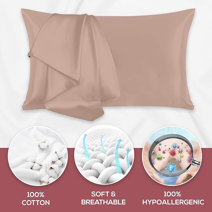 Linen Pillowcase Set - King - 2 Pack - 2 Piece