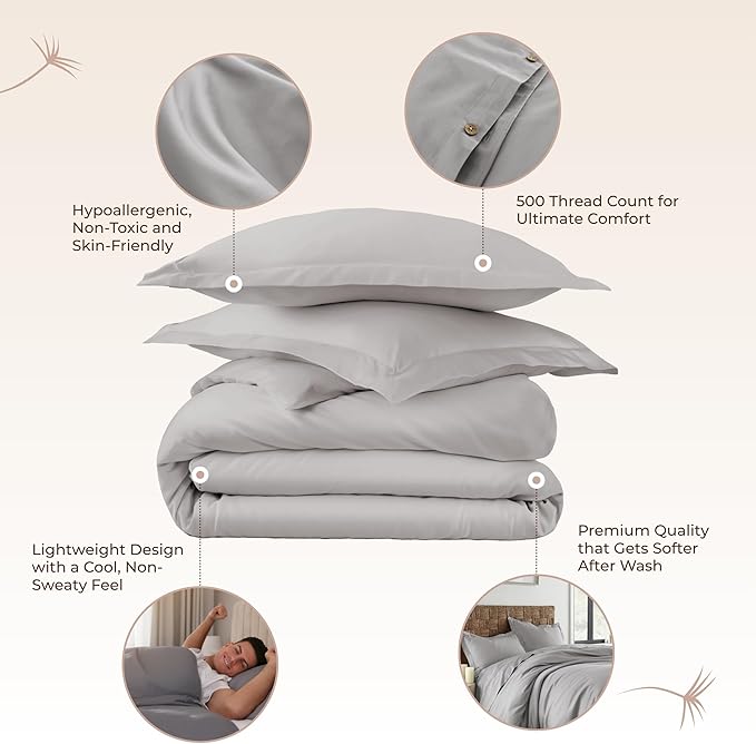 Cooling Duvet Cover Set - King