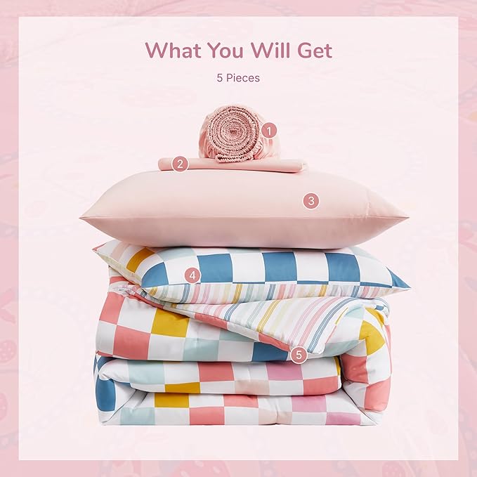 Comforter Set - Twin - 5 Piece