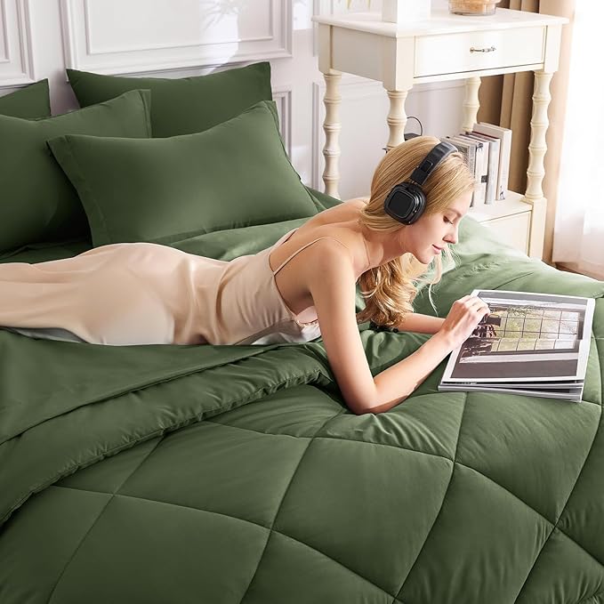 Down Alternative Comforter Set - King - 7 Piece