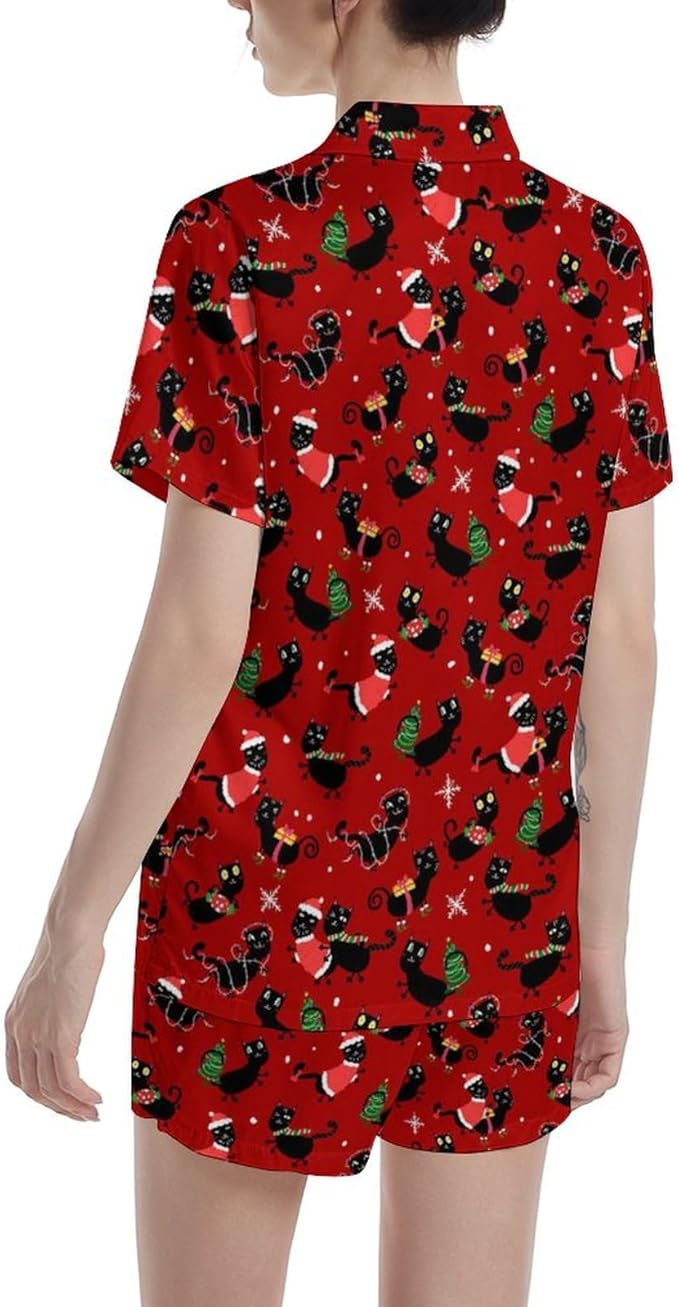 Women's Pajama Set - Short Sleeve - 2 Piece