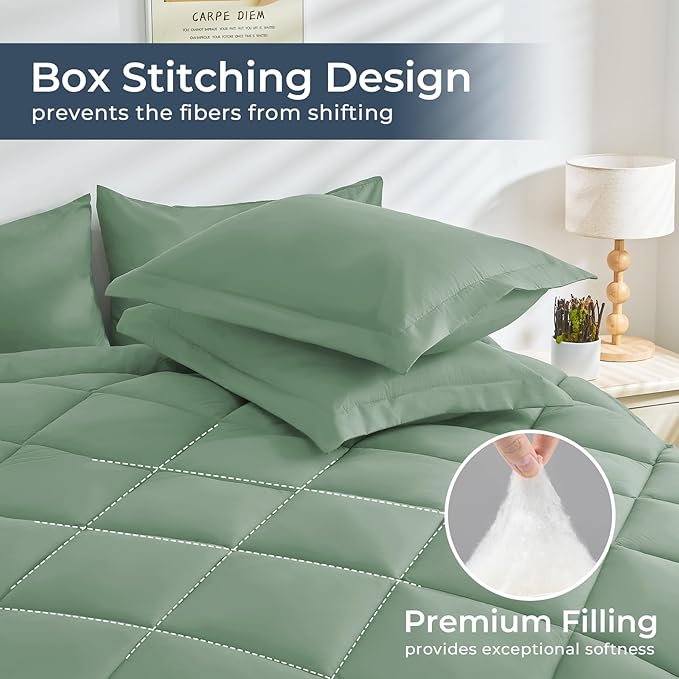 Comforter Set - King - 7 Piece