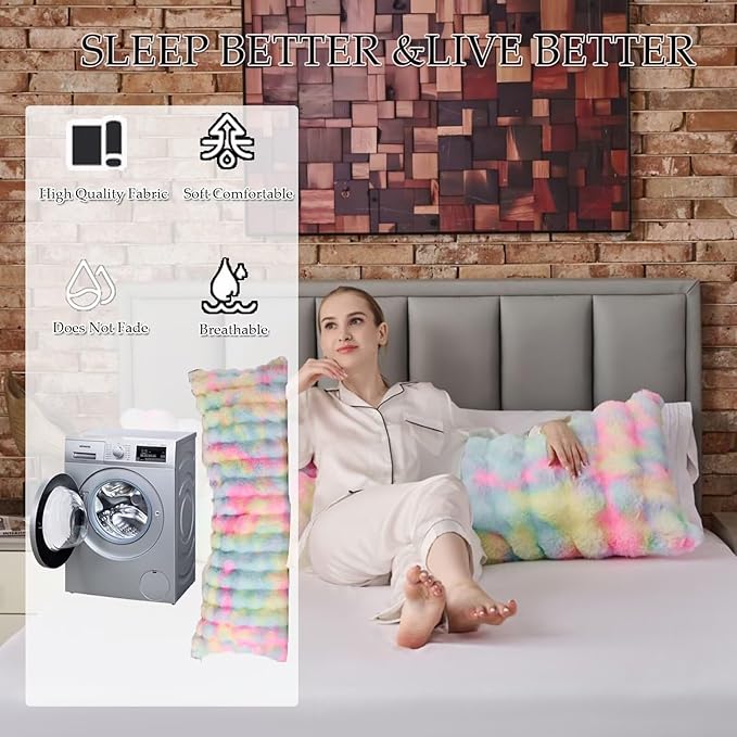 Memory Foam Orthopedic Body Pillow - Full - 20 x 54 in