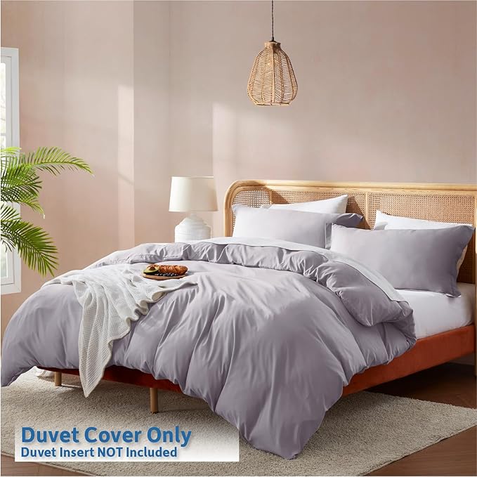 Duvet Cover Set - Queen - 90 x 90 in - 3 Piece