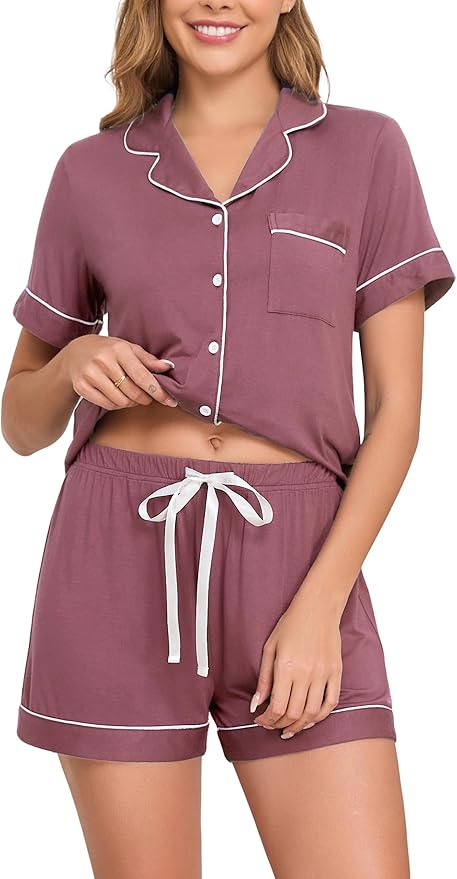 Pajama Set - Short Sleeve - 2 Piece
