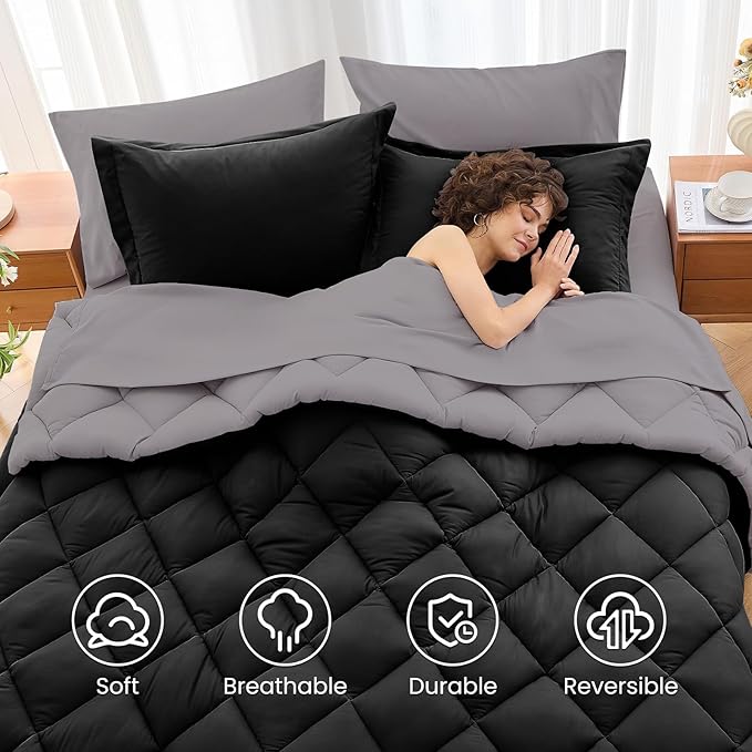 Comforter Set - King - 7 Piece