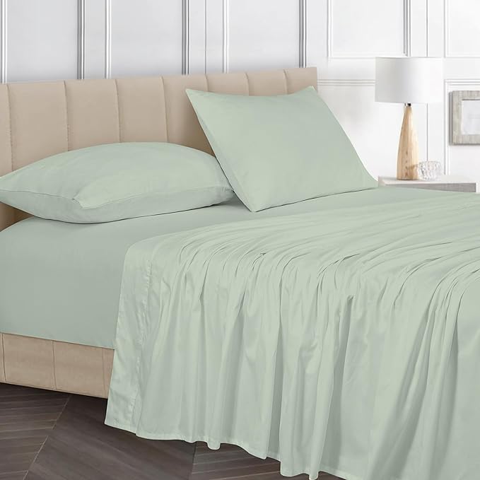 Bamboo Cooling Bed Sheet Set - King - 4 Piece