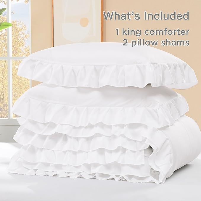 Microfiber Comforter Set - Queen - 3 Piece