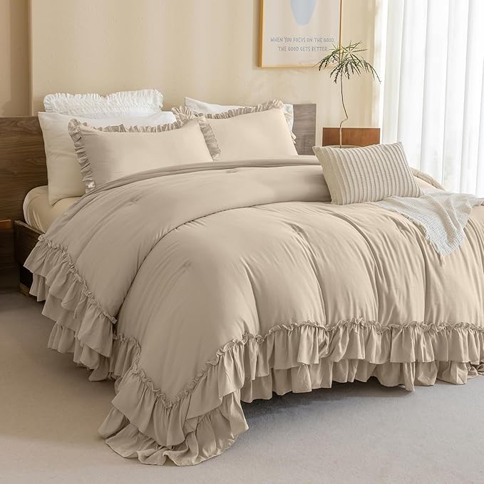 Linen Comforter Set - King - 3 Piece