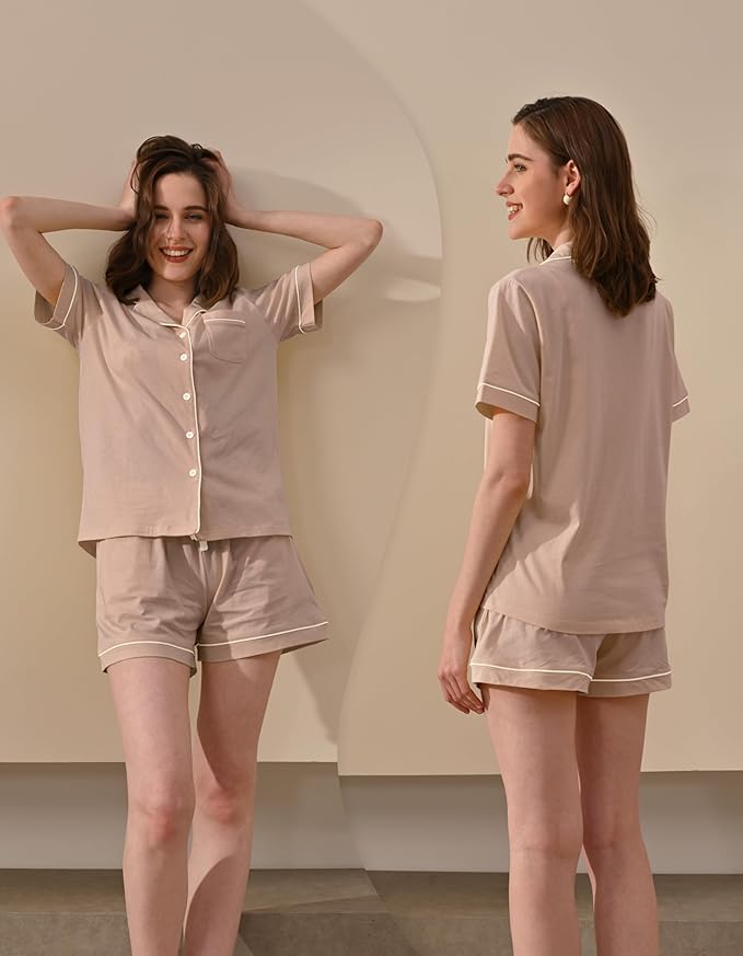 Women's 100% Cotton Pajama Set - 2 Piece