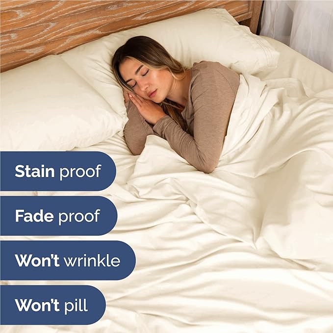 Cooling Bed Sheet Set - Full - 4 Piece