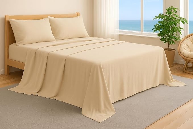 100% Cotton Flat Sheet - Twin XL