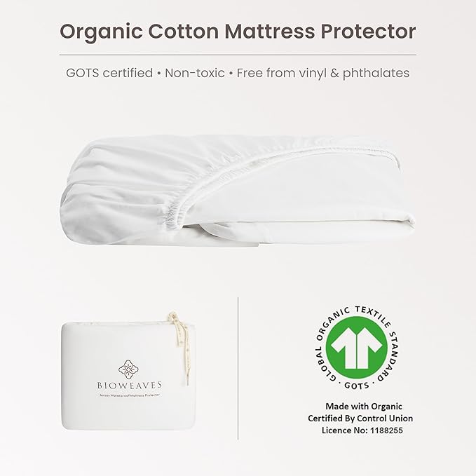 Jersey Waterproof Mattress Protector - Queen - 17 in Deep Pocket