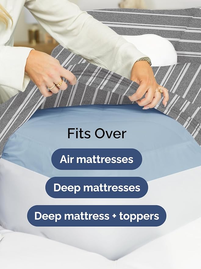 Cooling Bed Sheet Set - Full - 6 Piece