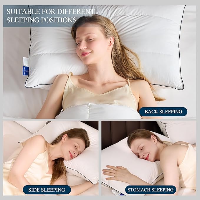 Bed Pillow - Queen - 2 Piece