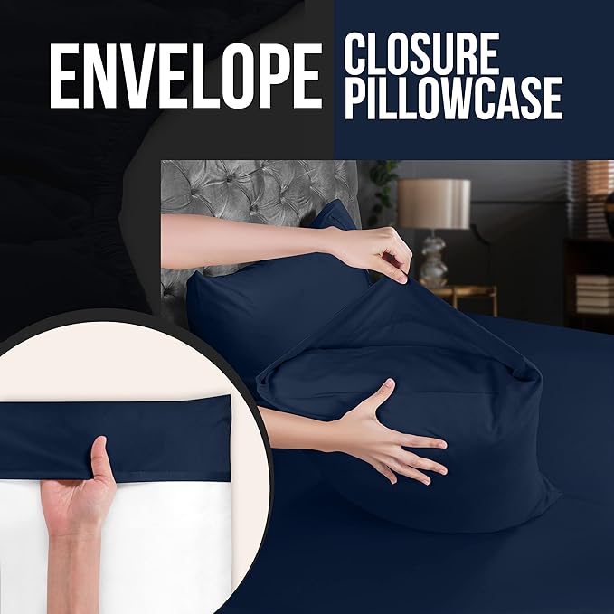 Microfiber Pillowcase - Standard - 20 x 26 in - 12 Pack