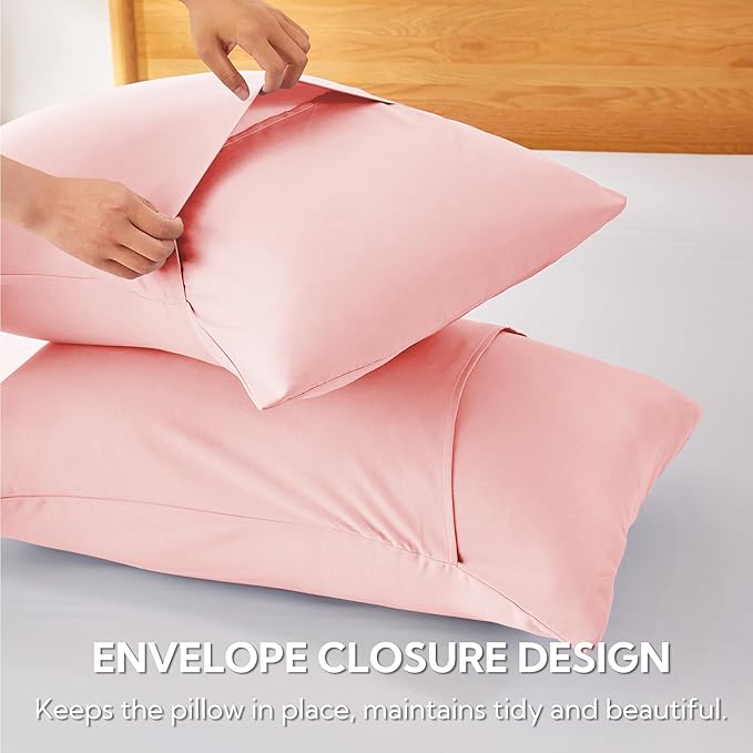 Bamboo Cooling Pillowcase Set - King - 2 Piece