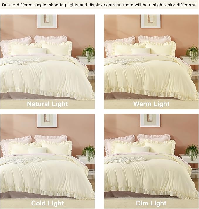 Microfiber Comforter Set - King - 104 x 90 in - 3 Piece