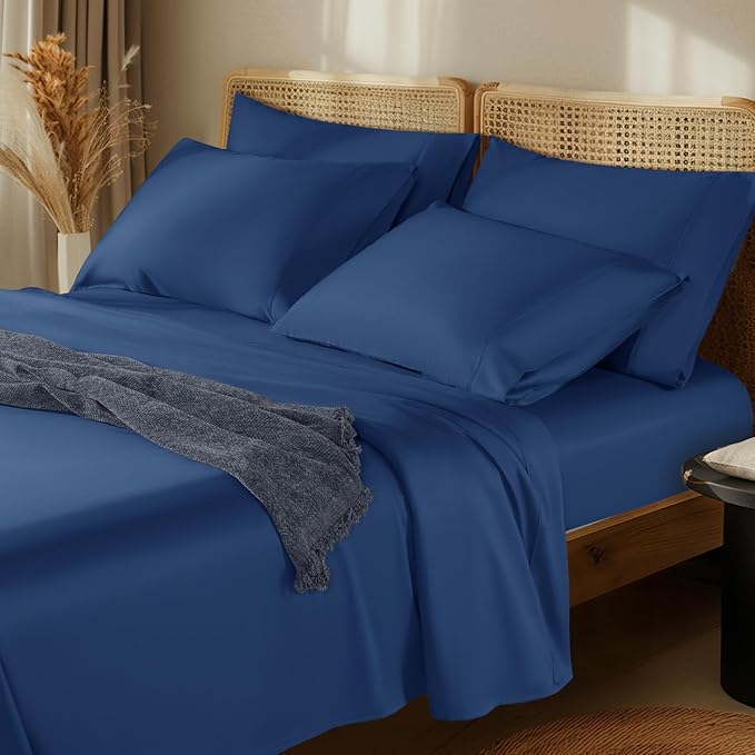 Bed Sheet Set - Queen - 6 Piece