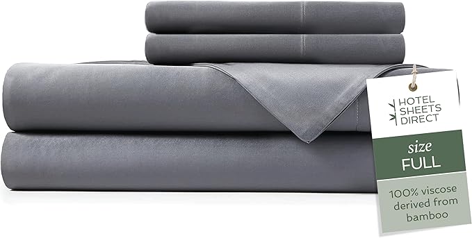 Bamboo Cooling Bed Sheet Set - Full - 4 Piece