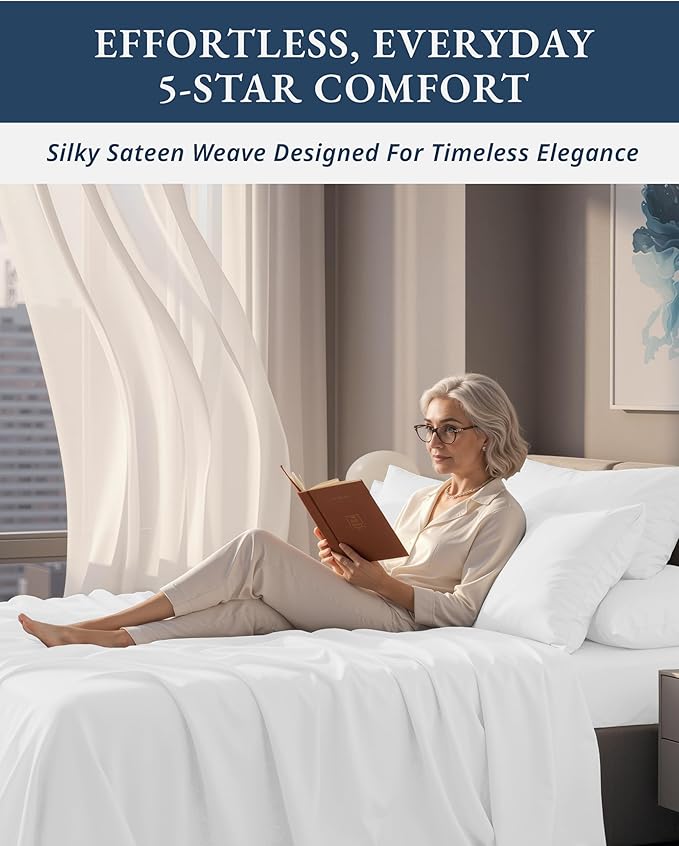 Linen Bed Sheet Set - King