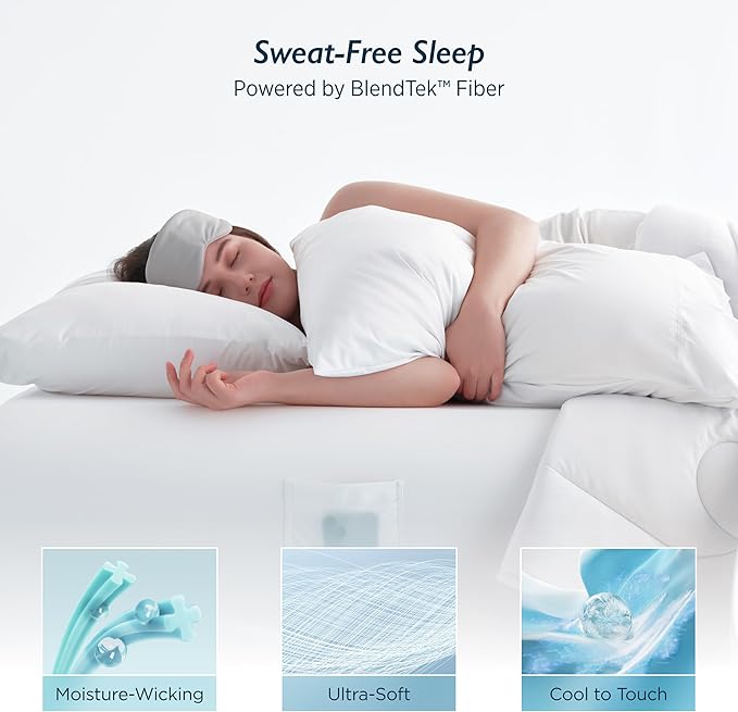 Cooling Pillowcase Set - Queen - 2 Pack