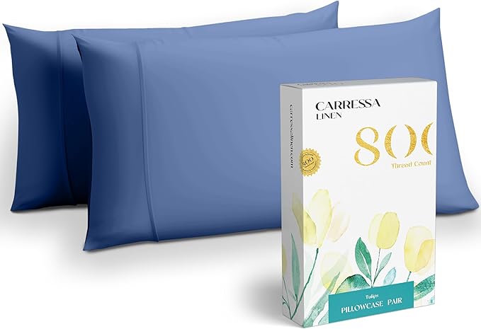 Linen Cooling Pillowcase Set - King - 2 Piece
