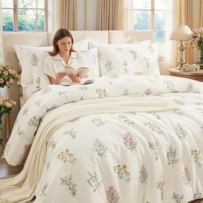 Linen Duvet Cover Set - Queen - 3 Piece