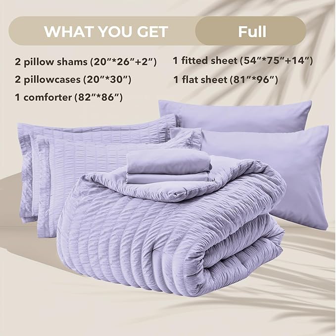 Comforter Set - Full - 7 Piece