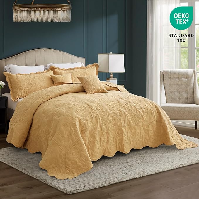 Microfiber Bedding Set - King - 5 Piece