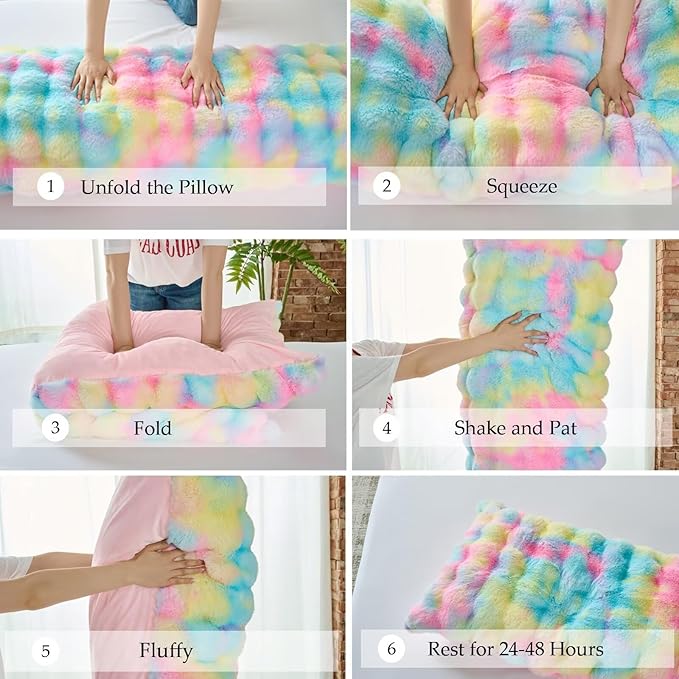 Memory Foam Orthopedic Body Pillow - Full - 20 x 54 in