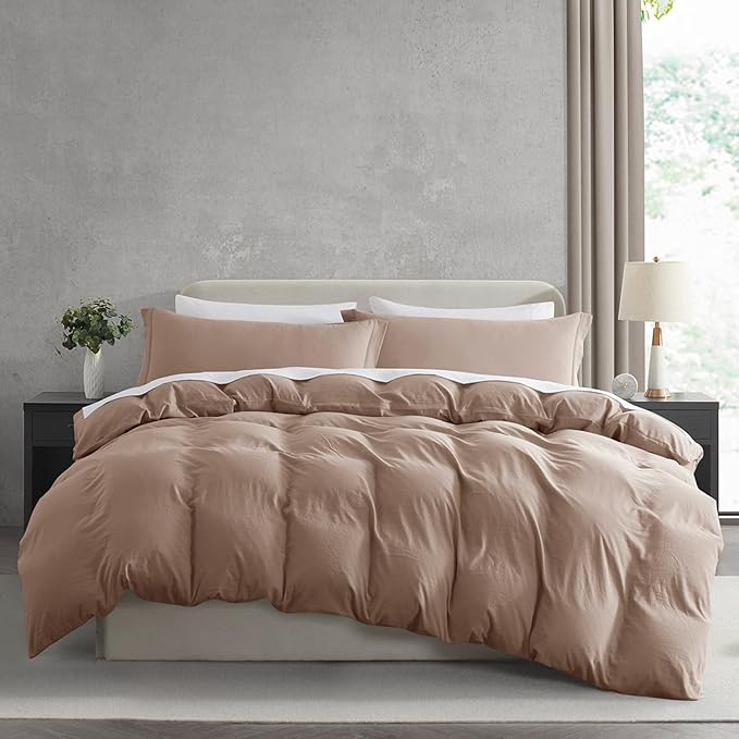 Duvet Cover Set - Full - 80 x 90 in - 3 Piece