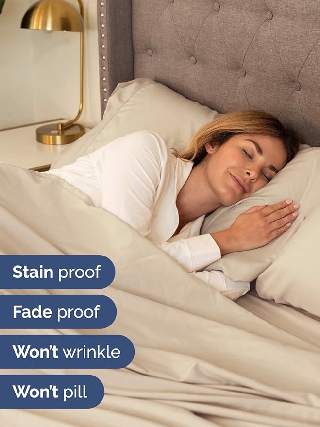 Cooling Bed Sheet Set - Split King - 7 Piece