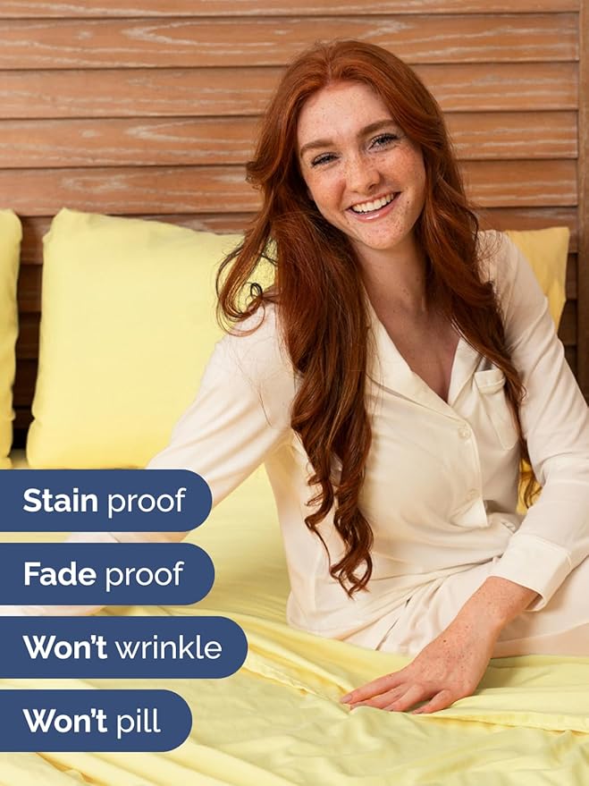 Cooling Bed Sheet Set - Queen - 6 Piece